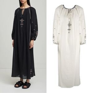 Isabel Marant | Dresses | Isabel Marantembroidered Midi Dress In White |  Poshmark